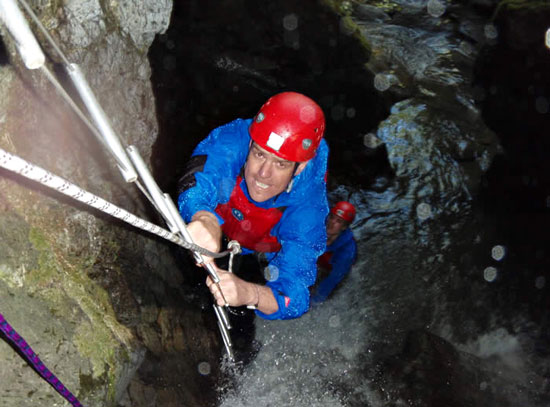 waterfall-climbing